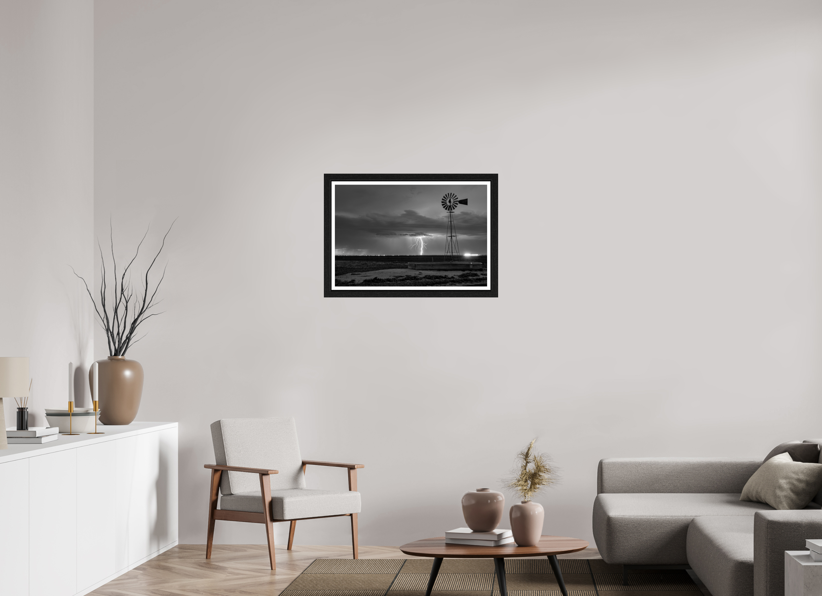 30 x 20″, Framed Acrylic Resolute