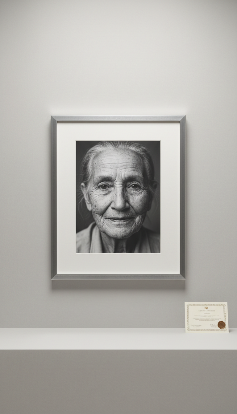 Solid Wood Framed Limited Edition