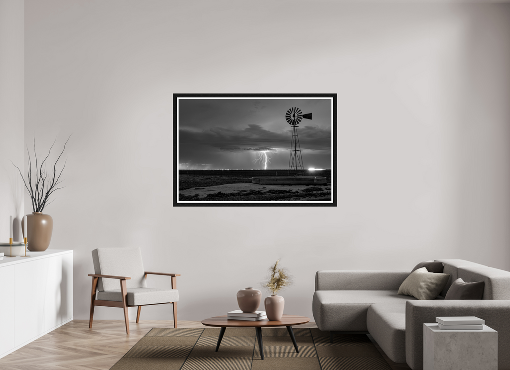 60 x 40″, Framed Acrylic Resolute