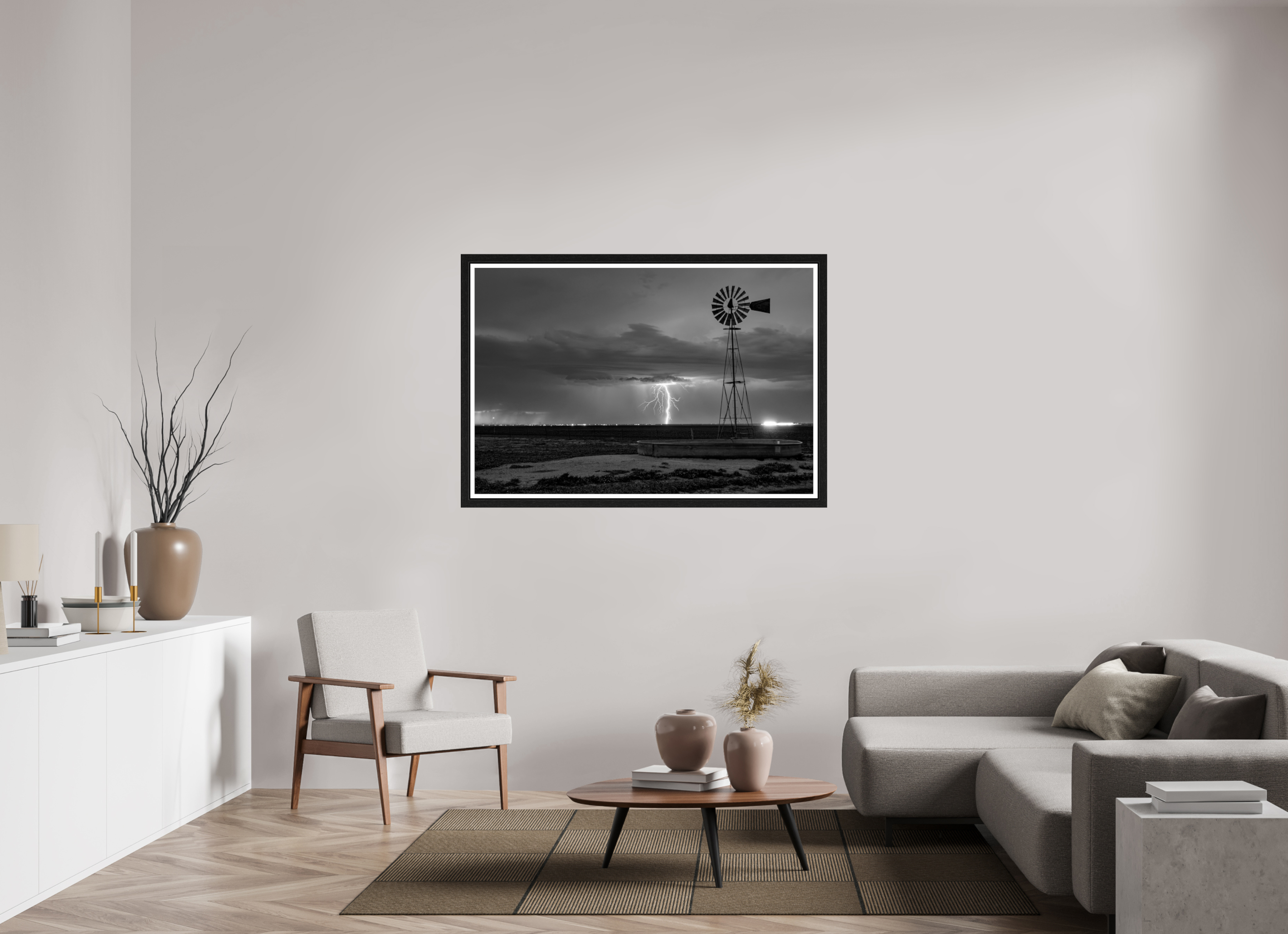 54 x 36″, Framed Acrylic Resolute