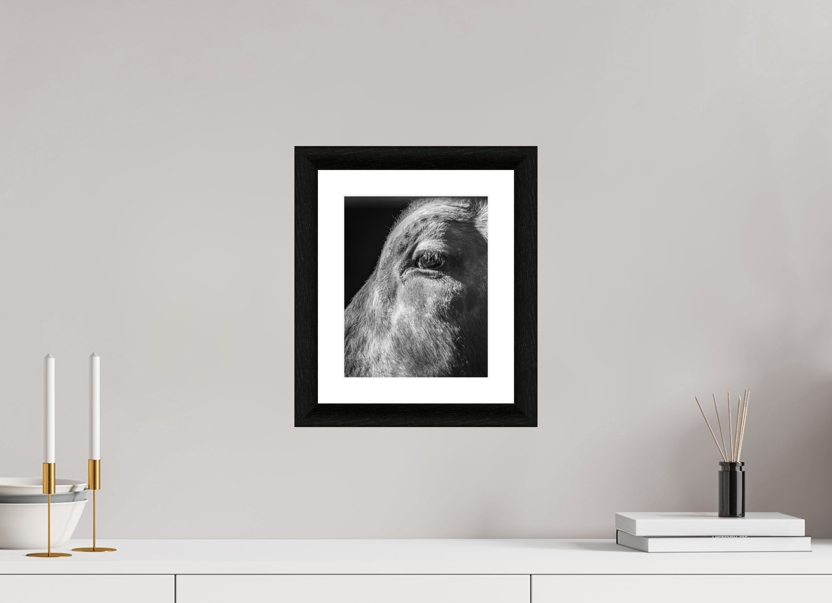 8 x 10″, B&W Print Old Blood