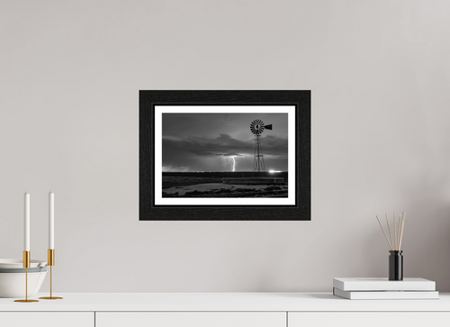 12 x 8″, Framed Acrylic Resolute