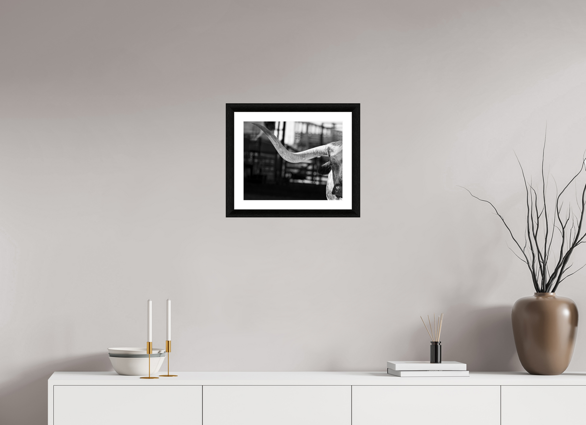 15 x 12″, B&W Print The Guardian